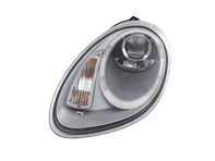 HEADLAMP PROJECTOR XENON + AURORA LIGHT Porsche 987 05-08 SILVER RHD - 987631012